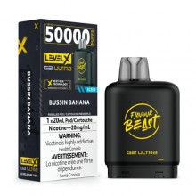 Level X Ultra Bussin Banana Iced 50k 20mg